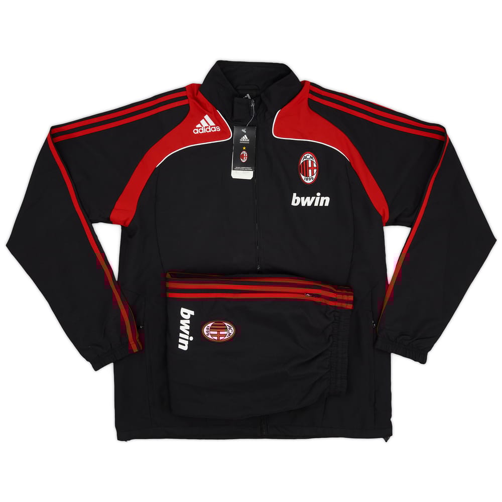 2009-10 AC Milan adidas Full Tracksuit (L/XL)