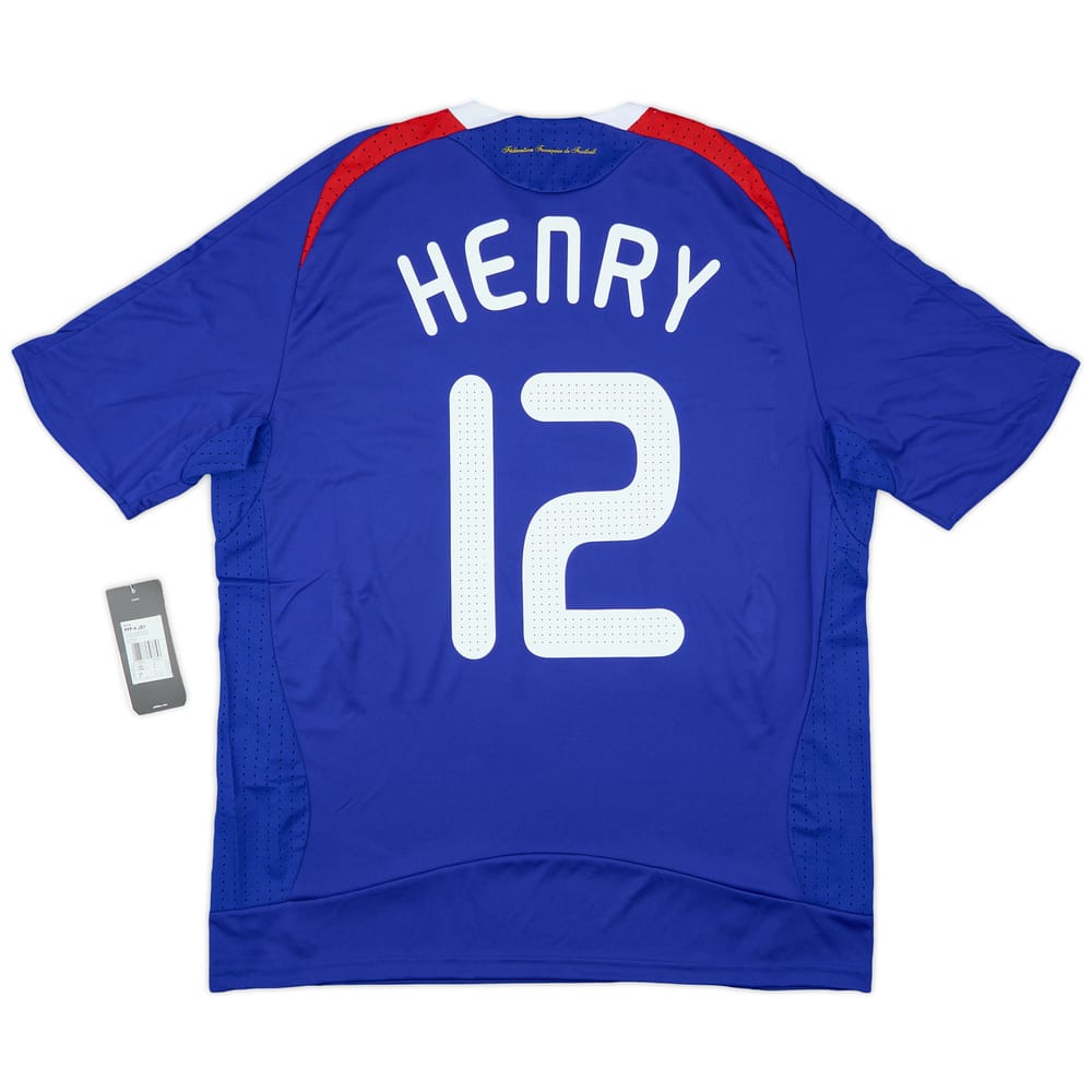 2007-08 France Home Shirt Henry #12 (L)