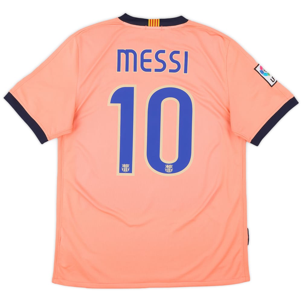 2009-10 Barcelona Away Shirt Messi #10 - 8/10 - (M)