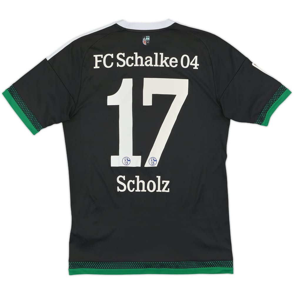 2015-17 Schalke Third Shirt Scholz #17 - 6/10 - (S)