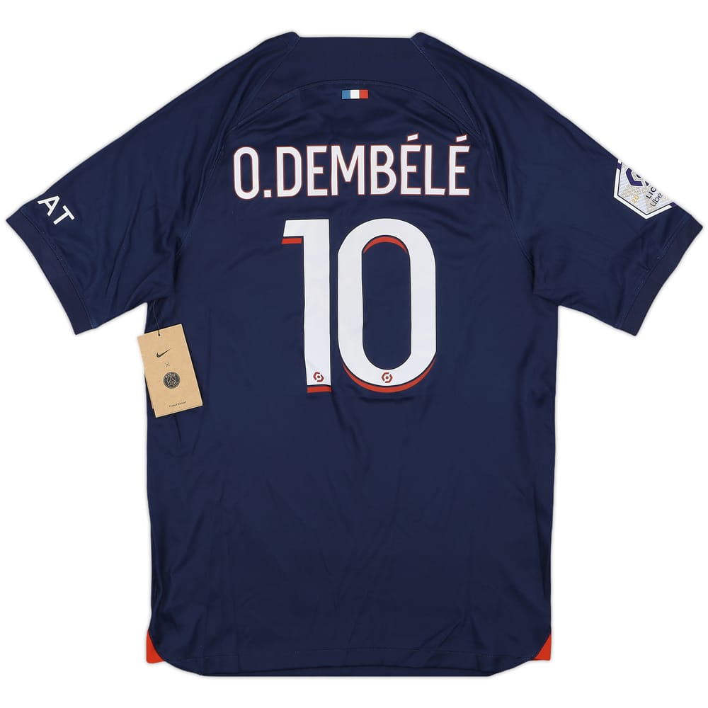 2023-24 Paris Saint-Germain Home Shirt O.Dembele #10 (S)