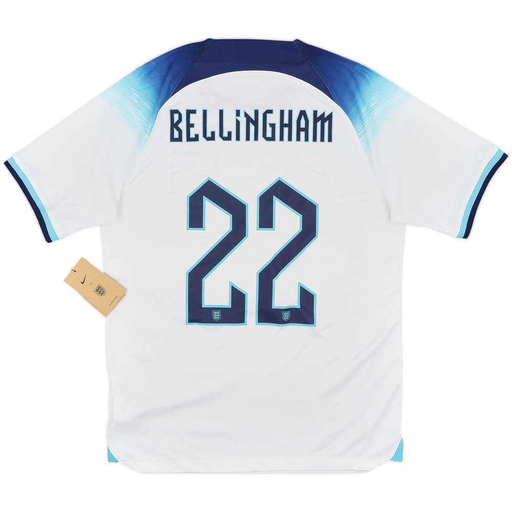 2022-23 England Home Shirt Bellingham #22 (M)