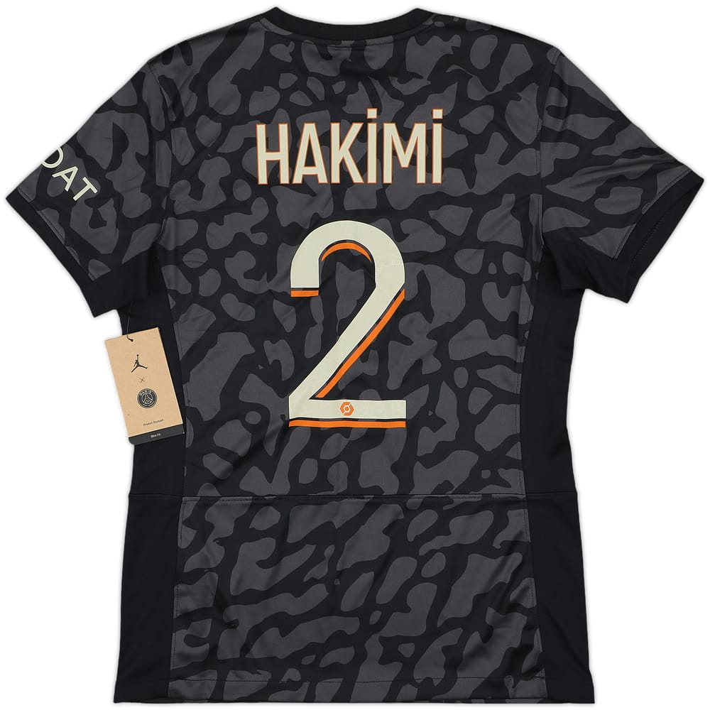 2023-24 Paris Saint-Germain Third Shirt Hakimi #2 (Women's M)