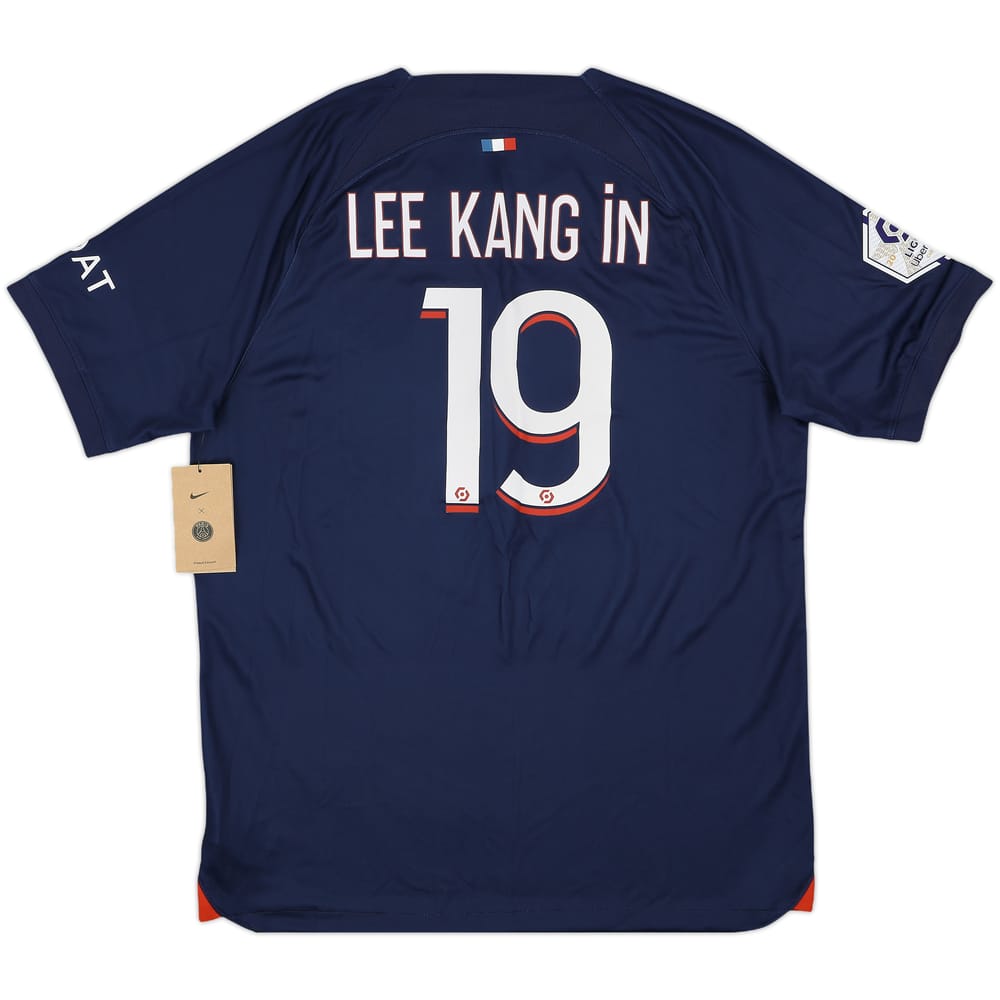 2023-24 Paris Saint-Germain Home Shirt Lee Kang In #19 (L)