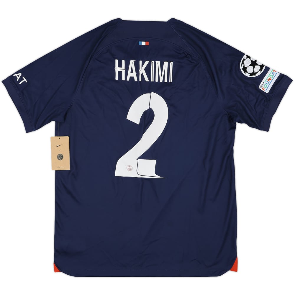 2023-24 Paris Saint-Germain Home Shirt Hakimi #2 (L)