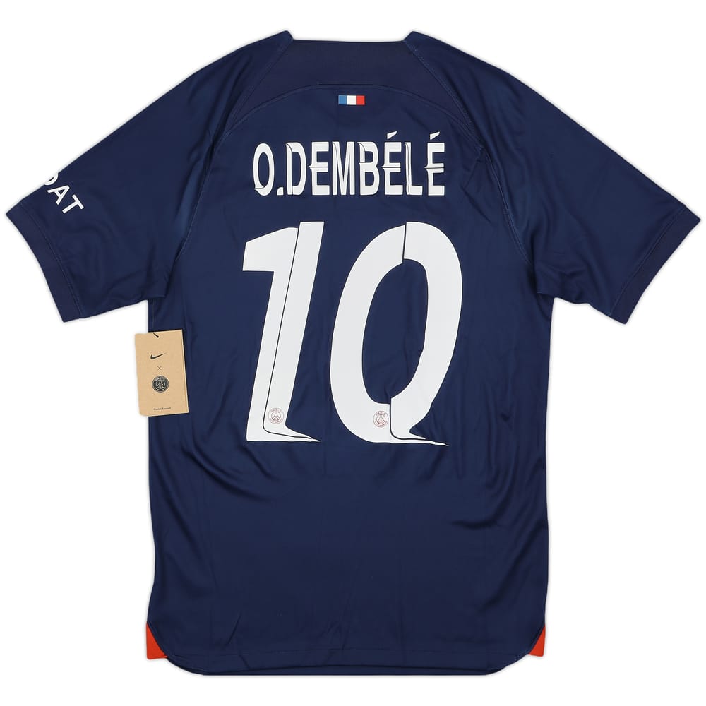 2023-24 Paris Saint-Germain Home Shirt O.Dembele #10 (S)