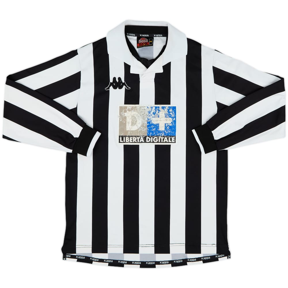 1998-99 Juventus Home L/S Shirt - 4/10 - (S)