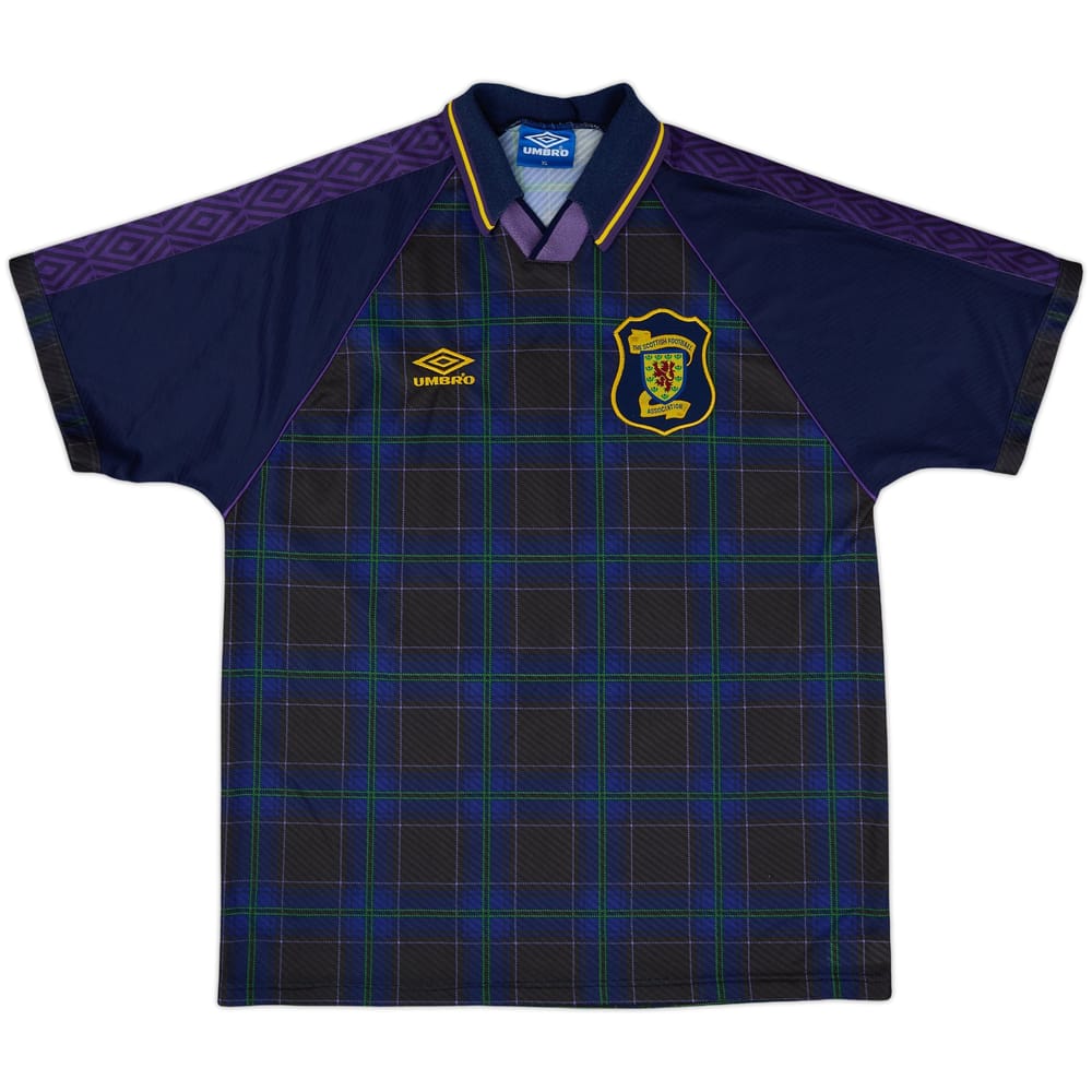 1994-96 Scotland Home Shirt - 7/10 - (XL)