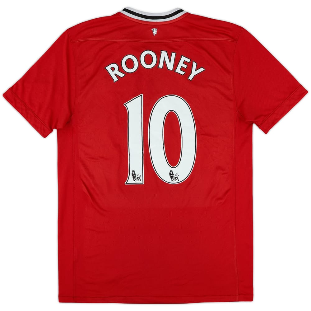 2011-12 Manchester United Home Shirt Rooney #10 - 5/10 - (M)