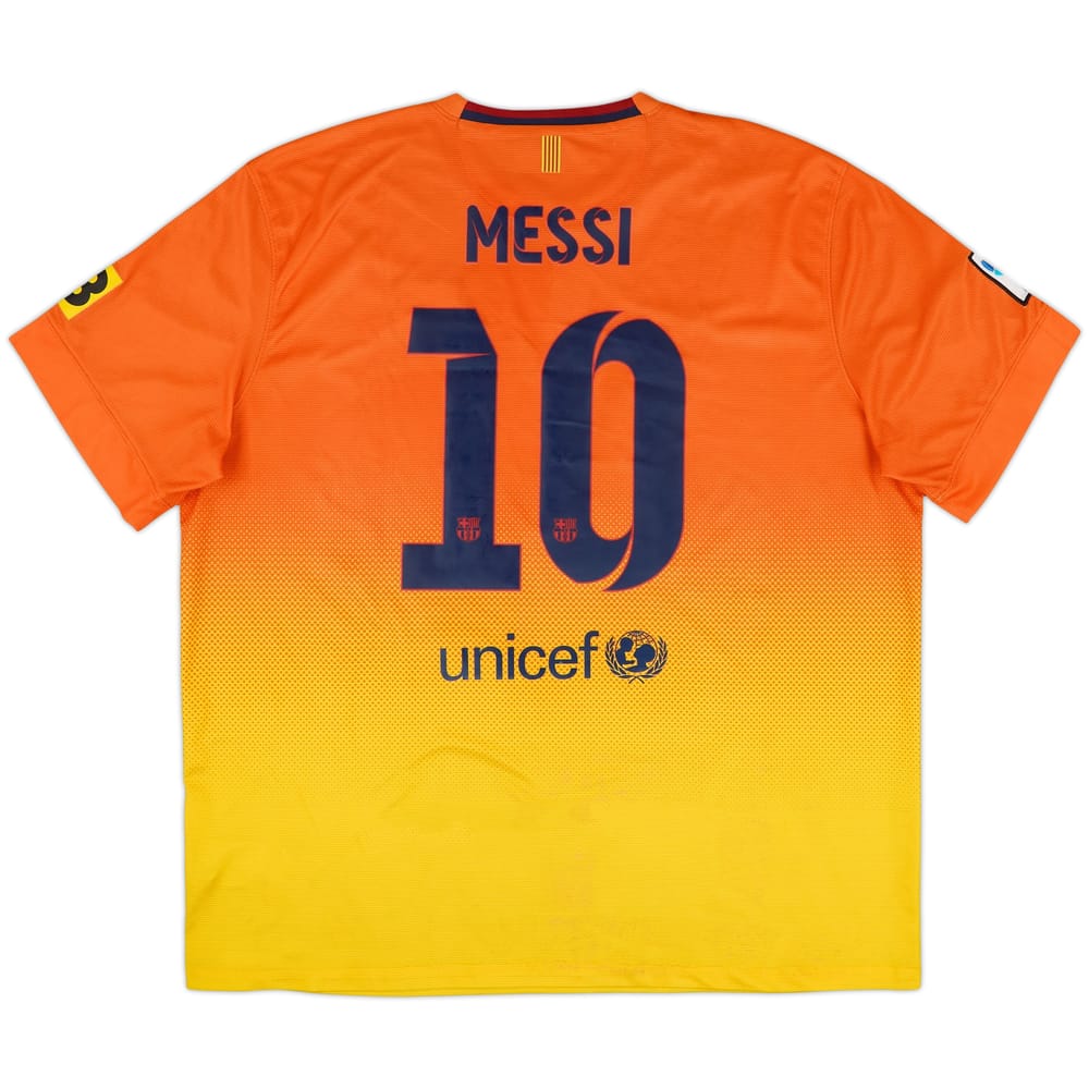 2012-13 Barcelona Away Shirt Messi #10 - 5/10 - (XXL)