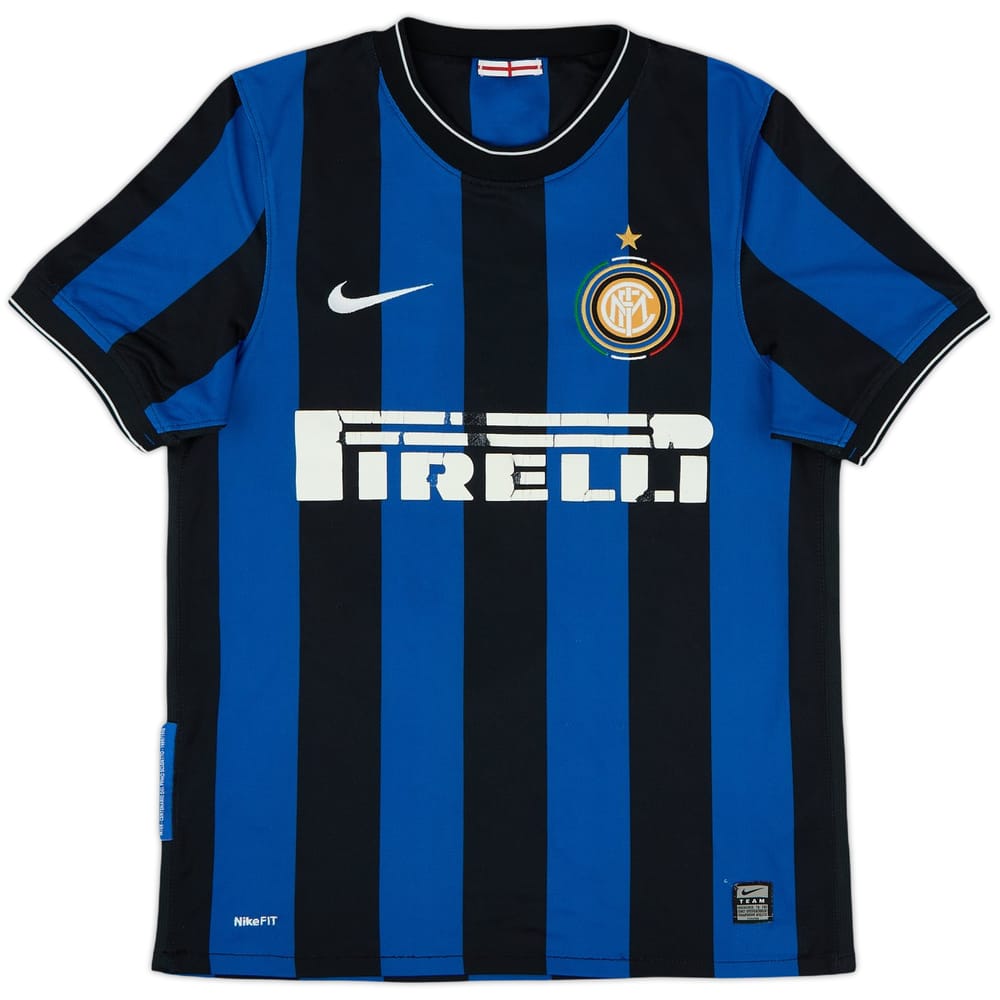 2009-10 Inter Milan Home Shirt - 4/10 - (S)