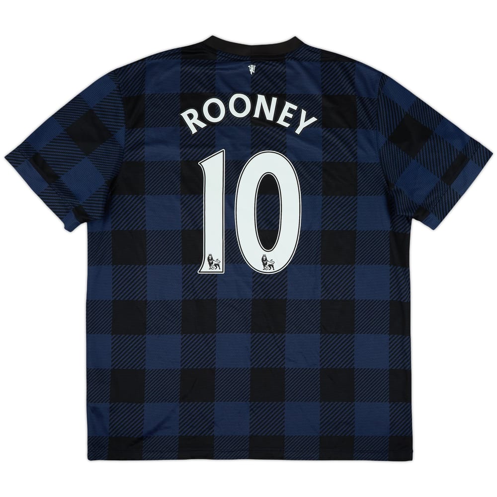 2013-14 Manchester United Away Shirt Rooney #10 - 6/10 - (XL)