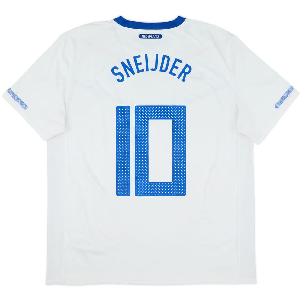 2010-11 Netherlands Away Shirt Sneijder #10 - 6/10 - (XL)