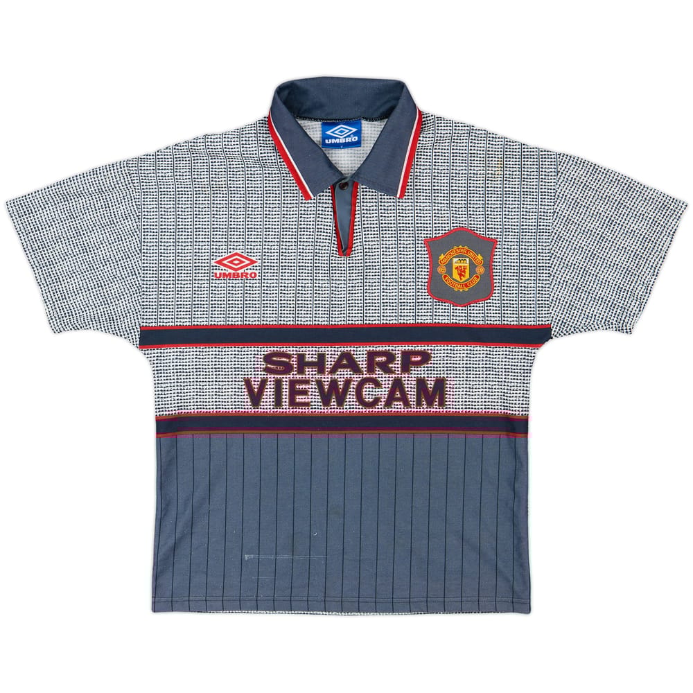 1995-96 Manchester United Away Shirt - 7/10 - (Y)