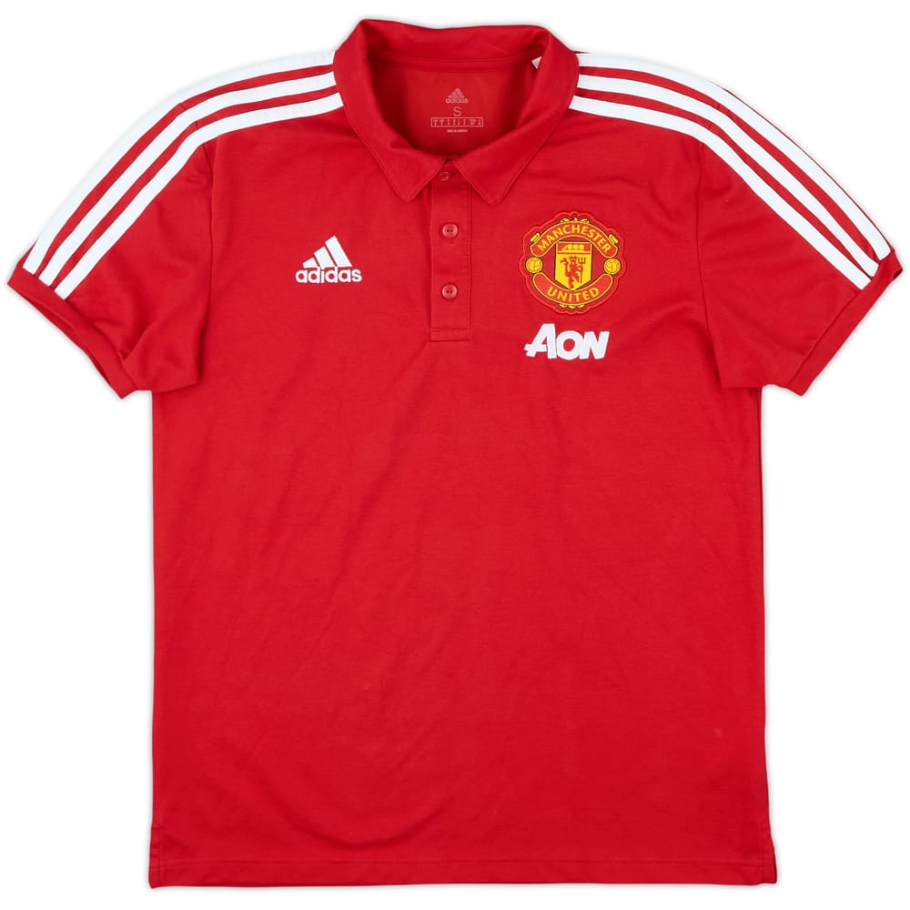 2020-21 Manchester United adidas Polo Shirt - 8/10 - (S)