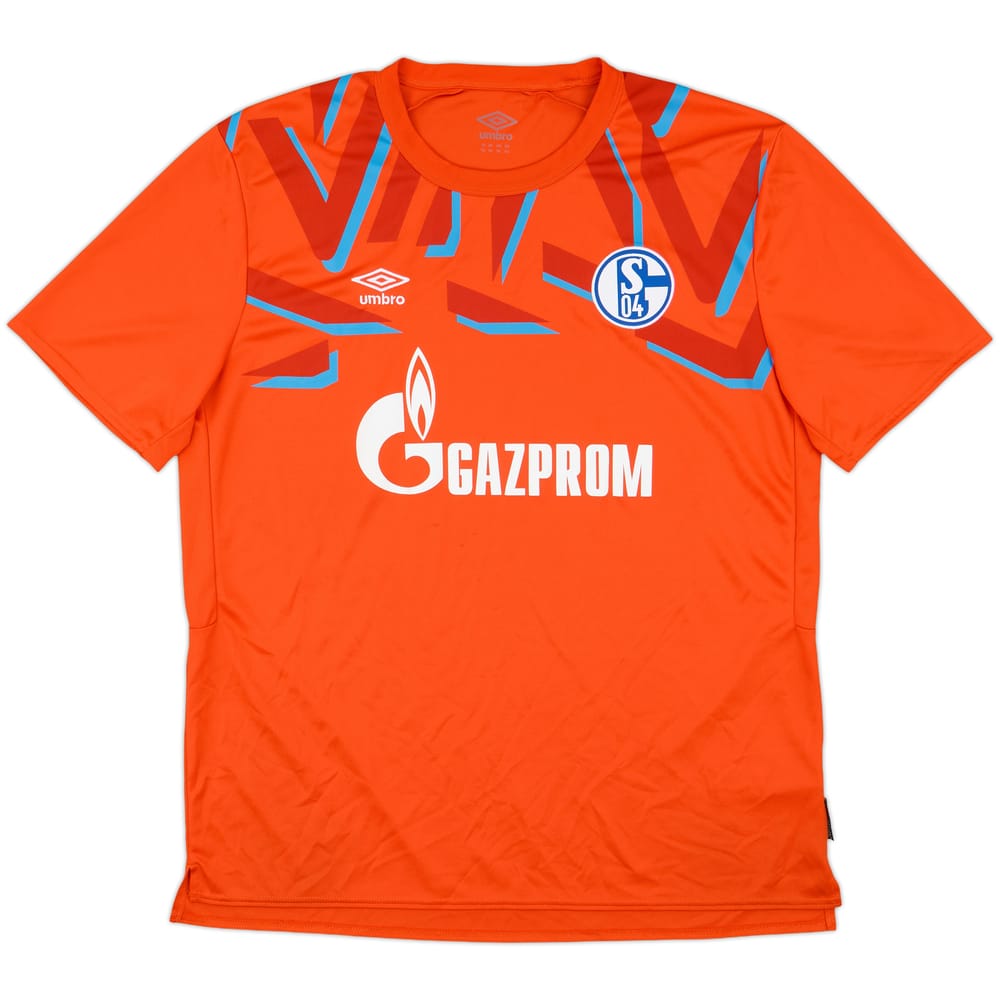2019-20 Schalke GK S/S Shirt - 8/10 - (XXL)