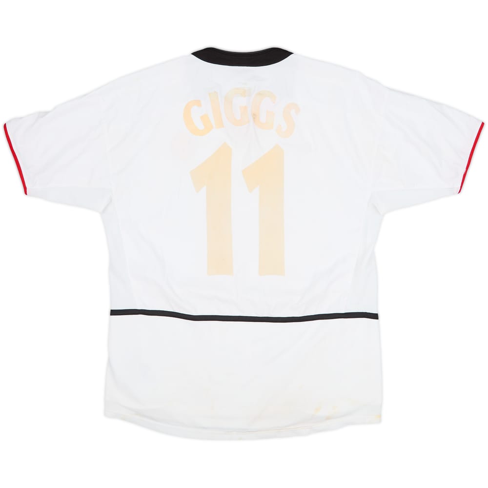 2002-03 Manchester United Away Shirt Giggs #11 - 4/10 - (L.Boys)