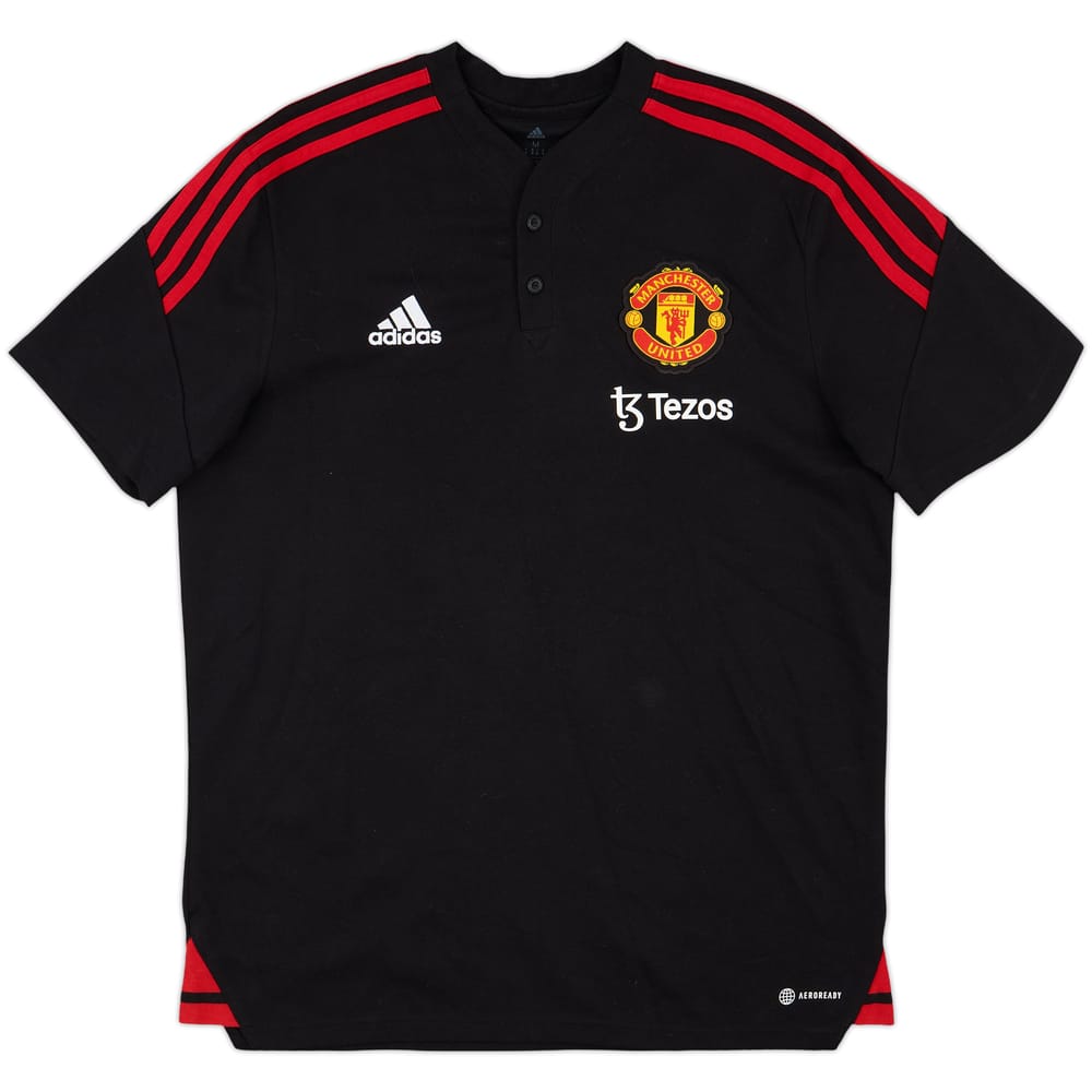 2022-23 Manchester United adidas Polo Shirt - 10/10 - (M)