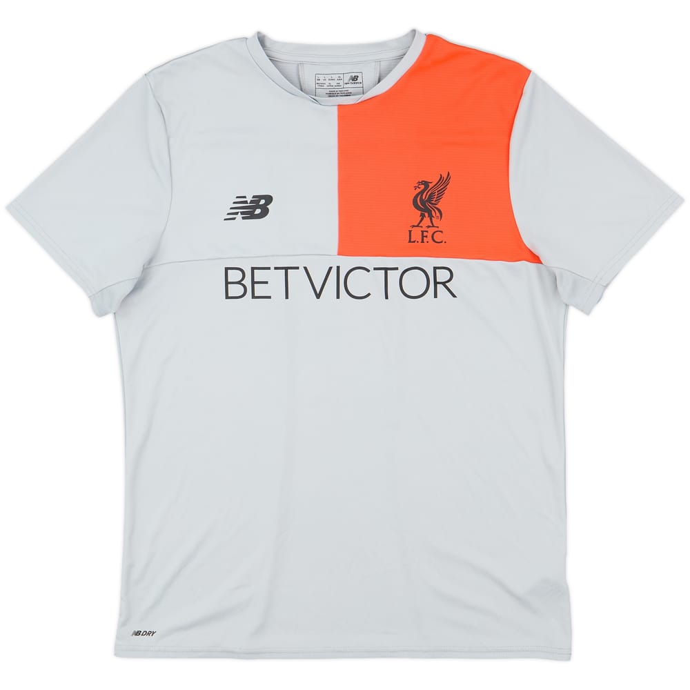 2016-17 Liverpool New Balance Training Shirt - 8/10 - (L)