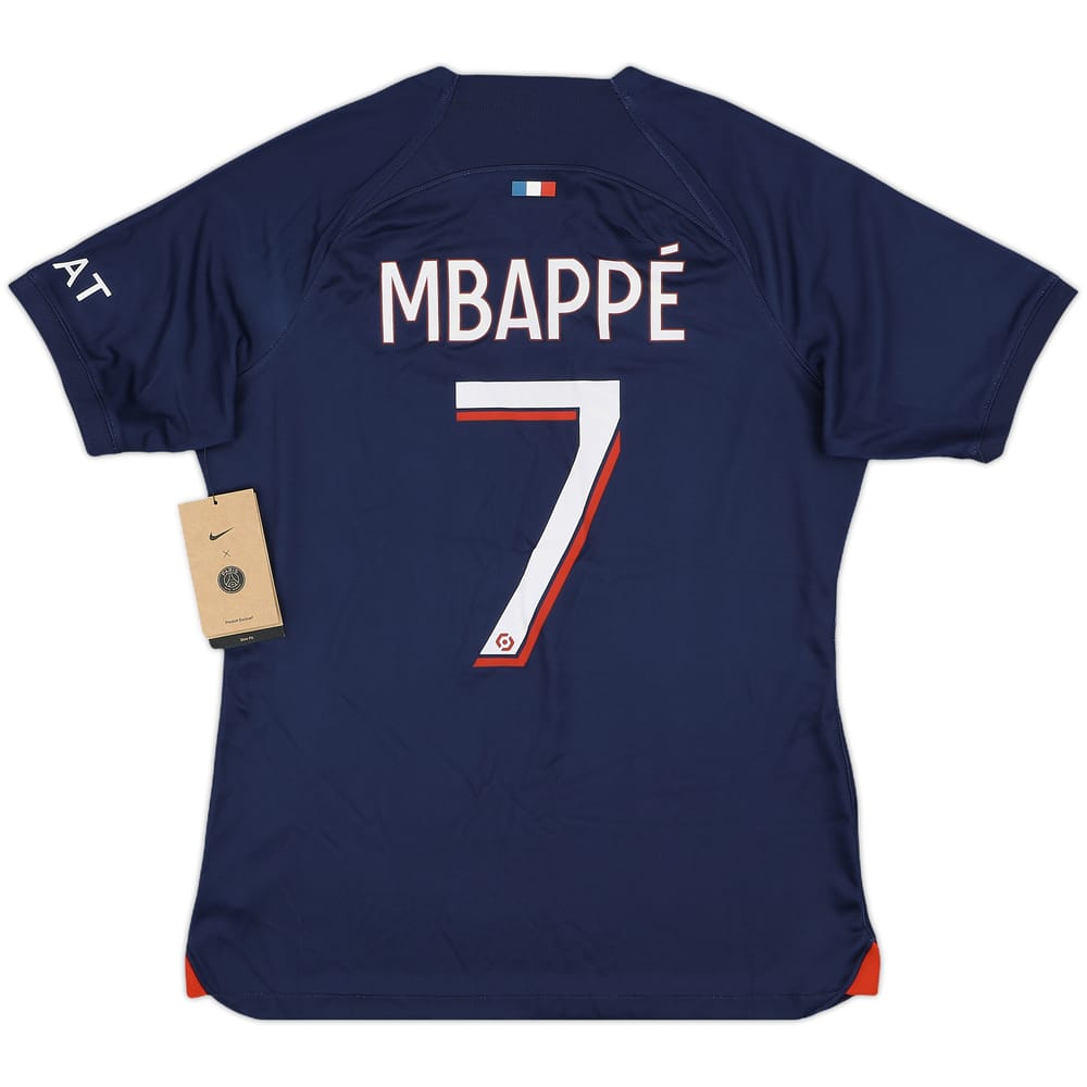 2023-24 Paris Saint-Germain Home Shirt Mbappe #7 (Women's M)