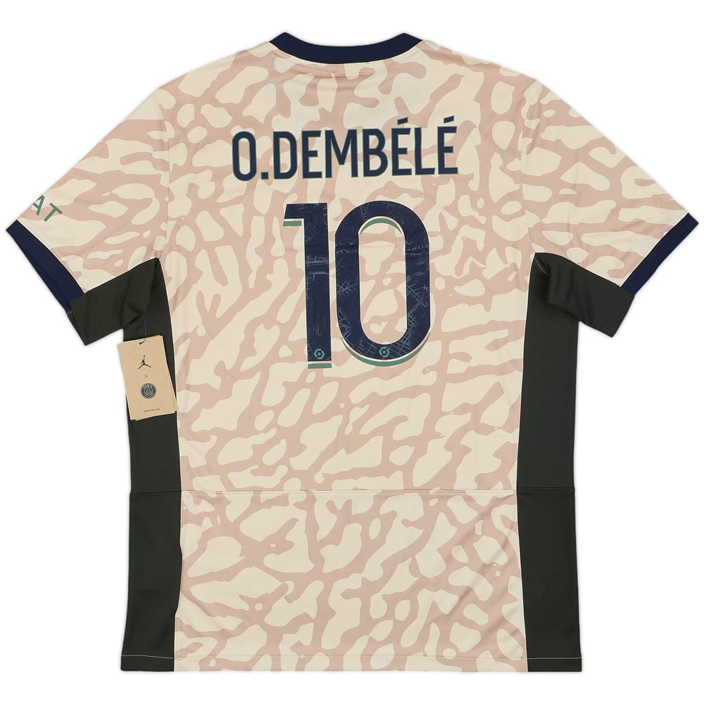 2023-24 Paris Saint-Germain Fourth Shirt O.Dembele #10 (L)