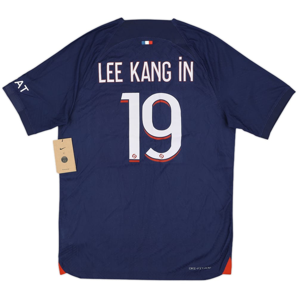 2023-24 Paris Saint-Germain Authentic Home Shirt Lee Kang In #19 (M)
