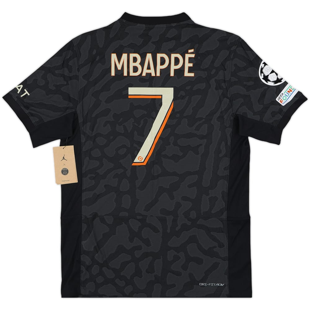 2023-24 Paris Saint-Germain Authentic Third Shirt Mbappe #7 (M)
