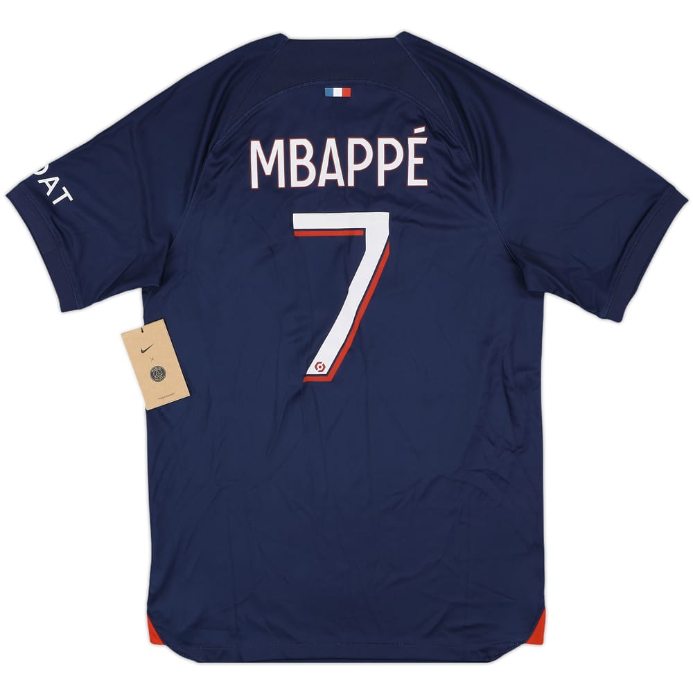 2023-24 Paris Saint-Germain Home Shirt Mbappe #7 (S)