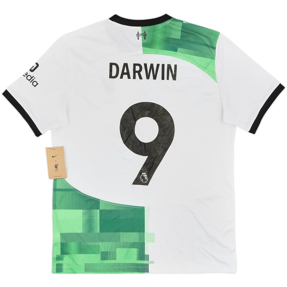 2023-24 Liverpool Away Shirt Darwin #9 (L)