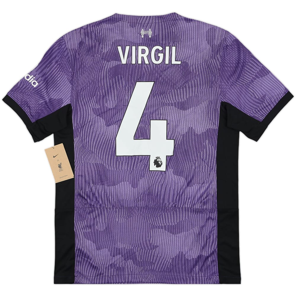 2023-24 Liverpool Third Shirt Virgil #4 (M)