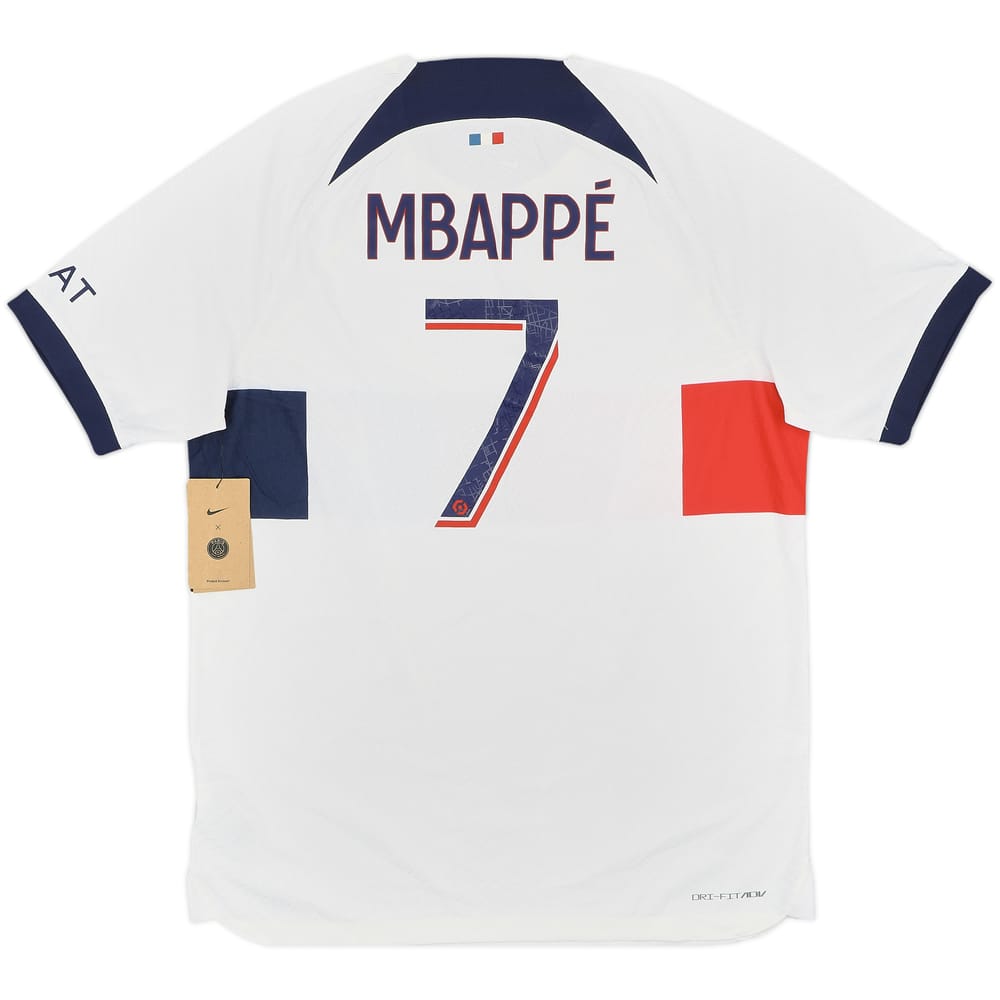 2023-24 Paris Saint-Germain Authentic Away Shirt Mbappe #7 (L)