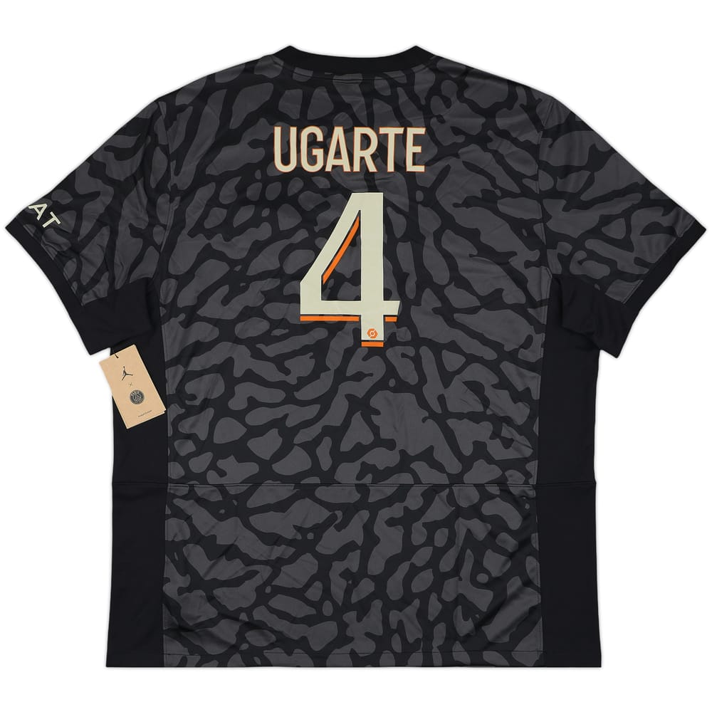 2023-24 Paris Saint-Germain Authentic Third Shirt Ugarte #4 (XXL)