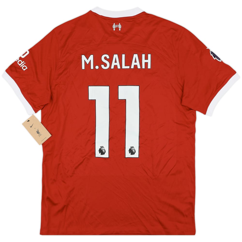 2023-24 Liverpool Home Shirt M.Salah #11 (L)