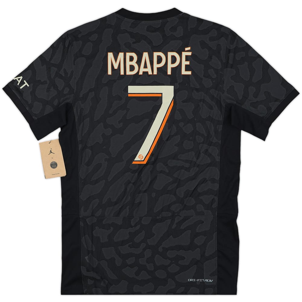 2023-24 Paris Saint-Germain Authentic Third Shirt Mbappe #7 (S)