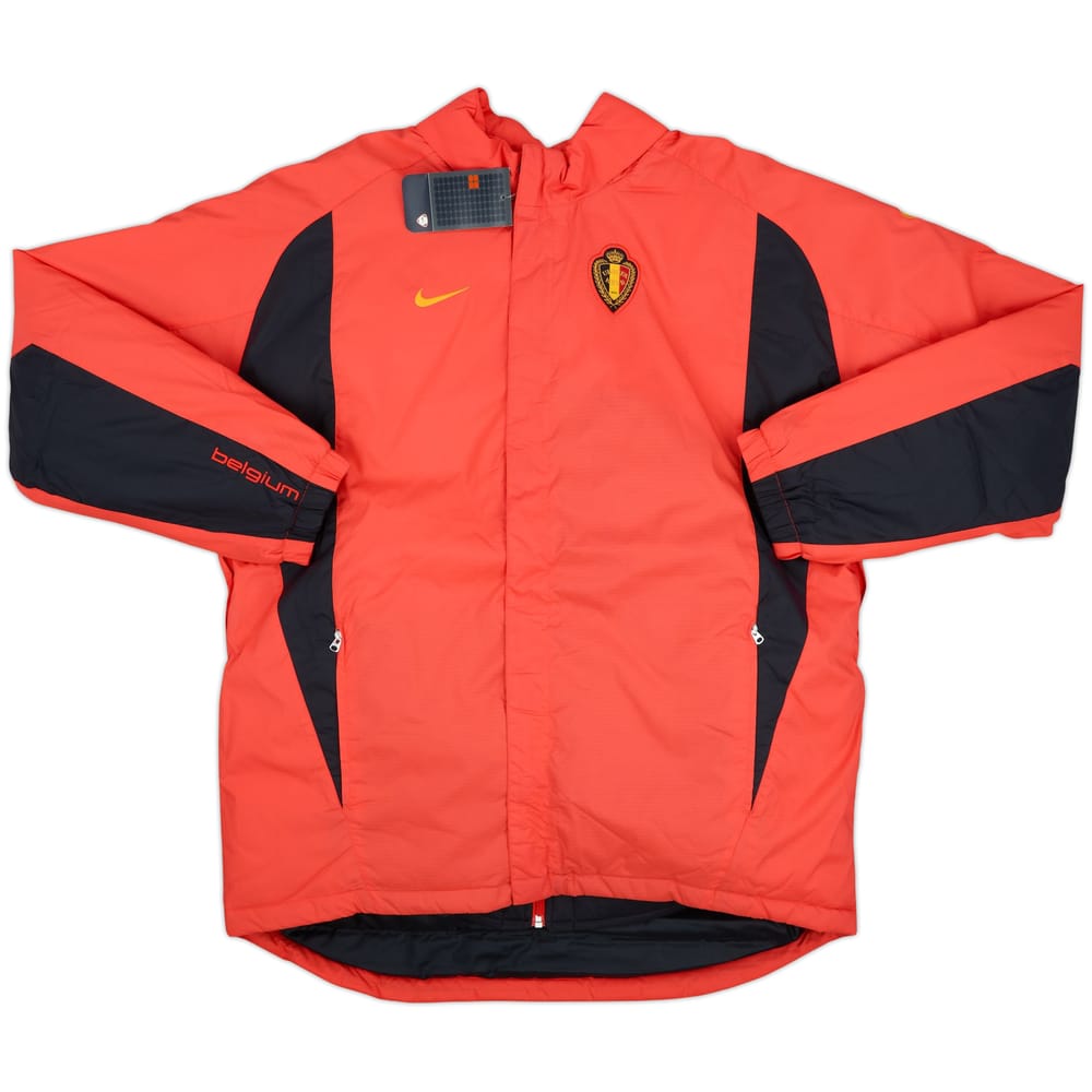 2002-04 Belgium Player Issue Nike Padded Gilet/Bench Coat (L)