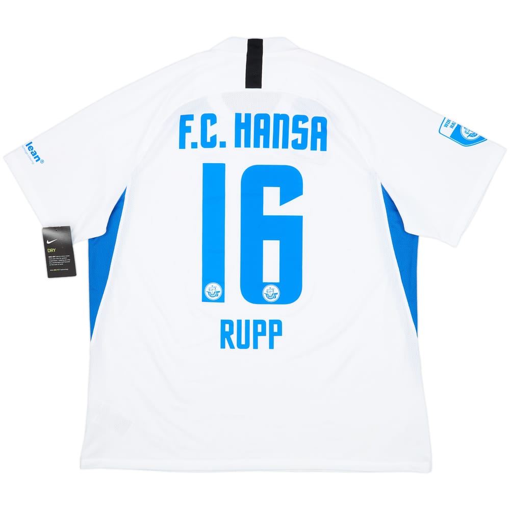 2021-22 Hansa Rostock Away Shirt Rupp #16 (XXL)