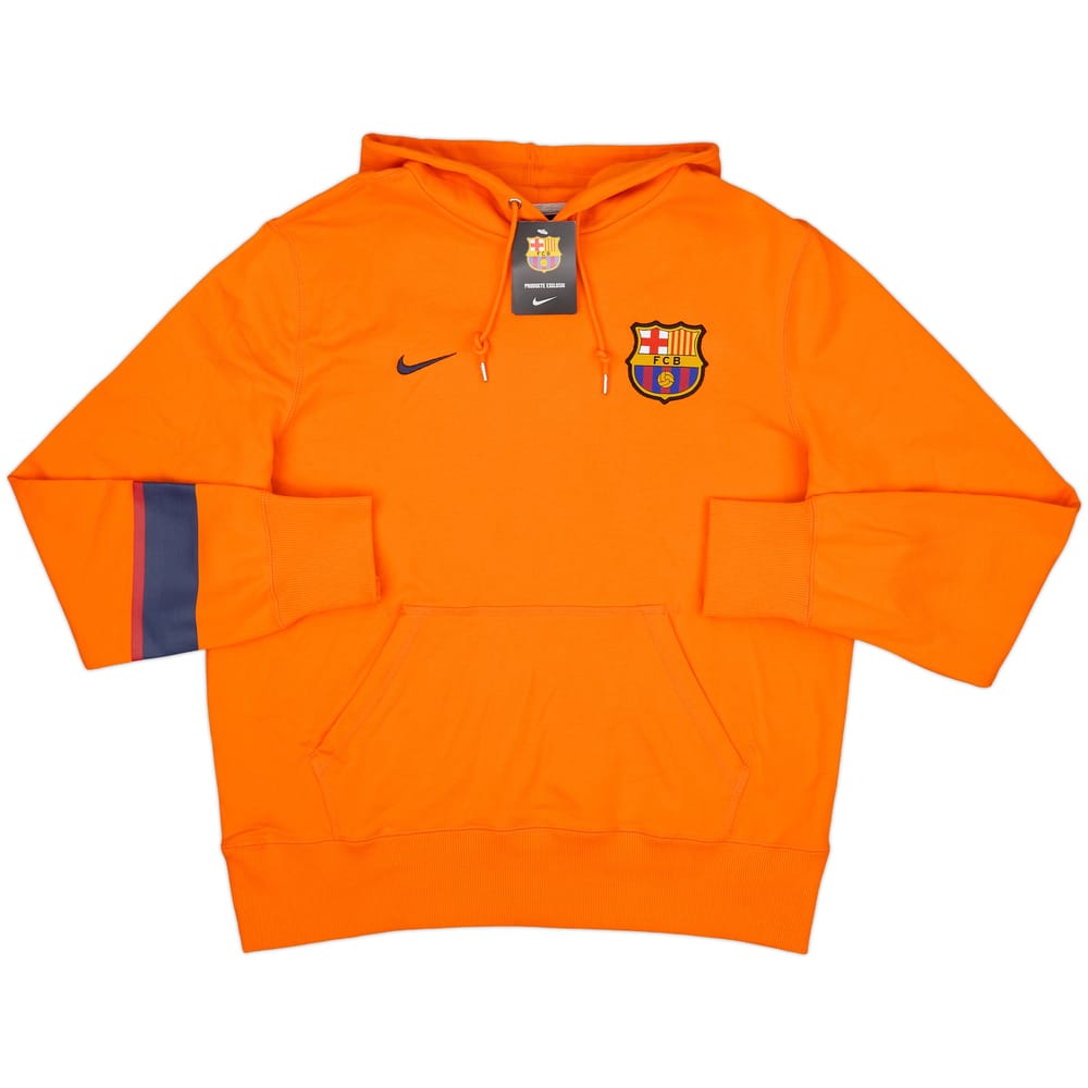 2012-13 Barcelona Nike Hooded Sweat Top (L)