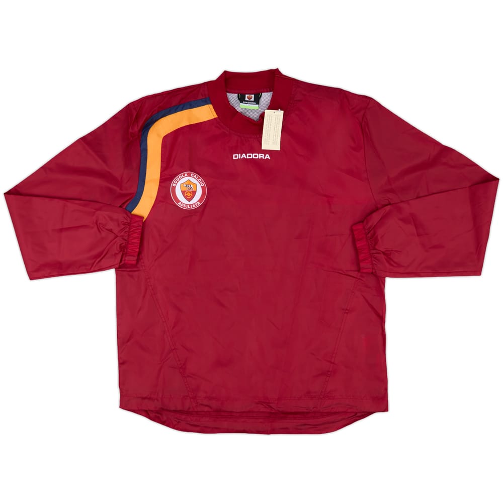 2004-05 Roma Diadora 'Scuola Calcio' Windbreaker - 9/10 - (L)
