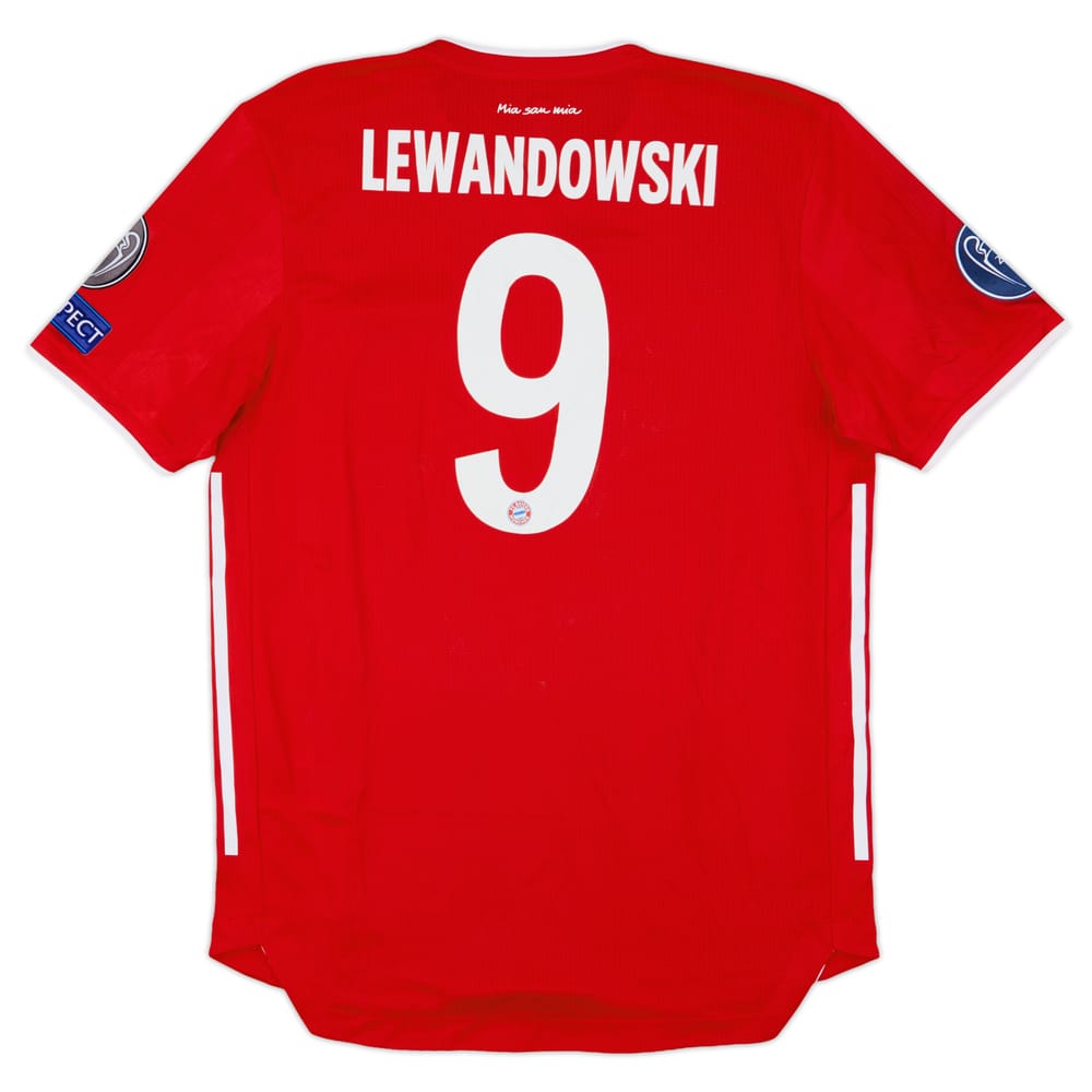 2020-21 Bayern Munich Player Issue Home Shirt Lewandowski #9 - 8/10 - (M/L)