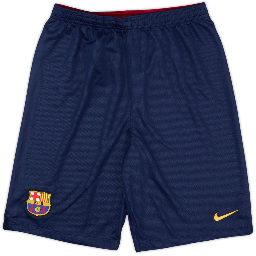 2018-19 Barcelona Home Shorts - 9/10 - (XL.Boys)