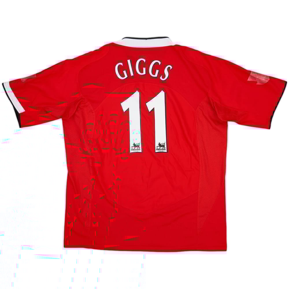 2004-06 Manchester United Home Shirt Giggs #11 - 5/10 - (XL)