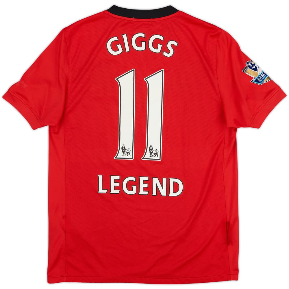 2009-10 Manchester United Home Shirt Giggs Legend #11 - 6/10 - (S)