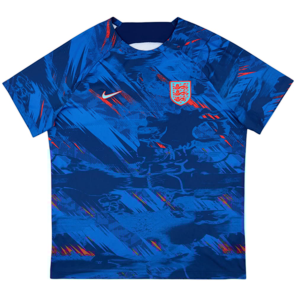2022-24 England Nike Training Shirt - 9/10 - (XL)