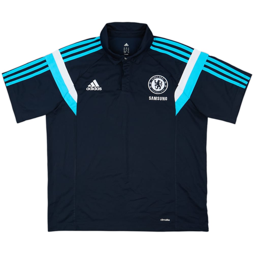 2014-15 Chelsea adidas Polo Shirt - 8/10 - (XL)