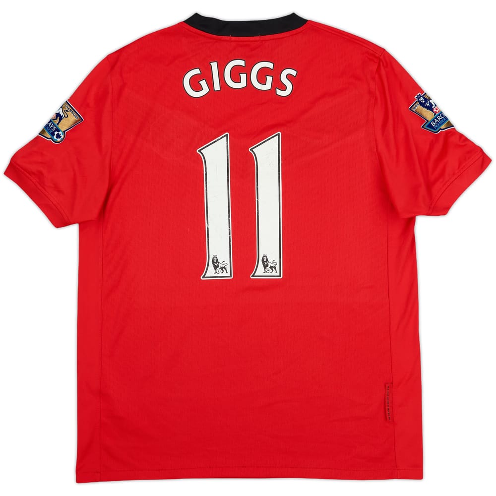2009-10 Manchester United Home Shirt Giggs #11 - 8/10 - (M)