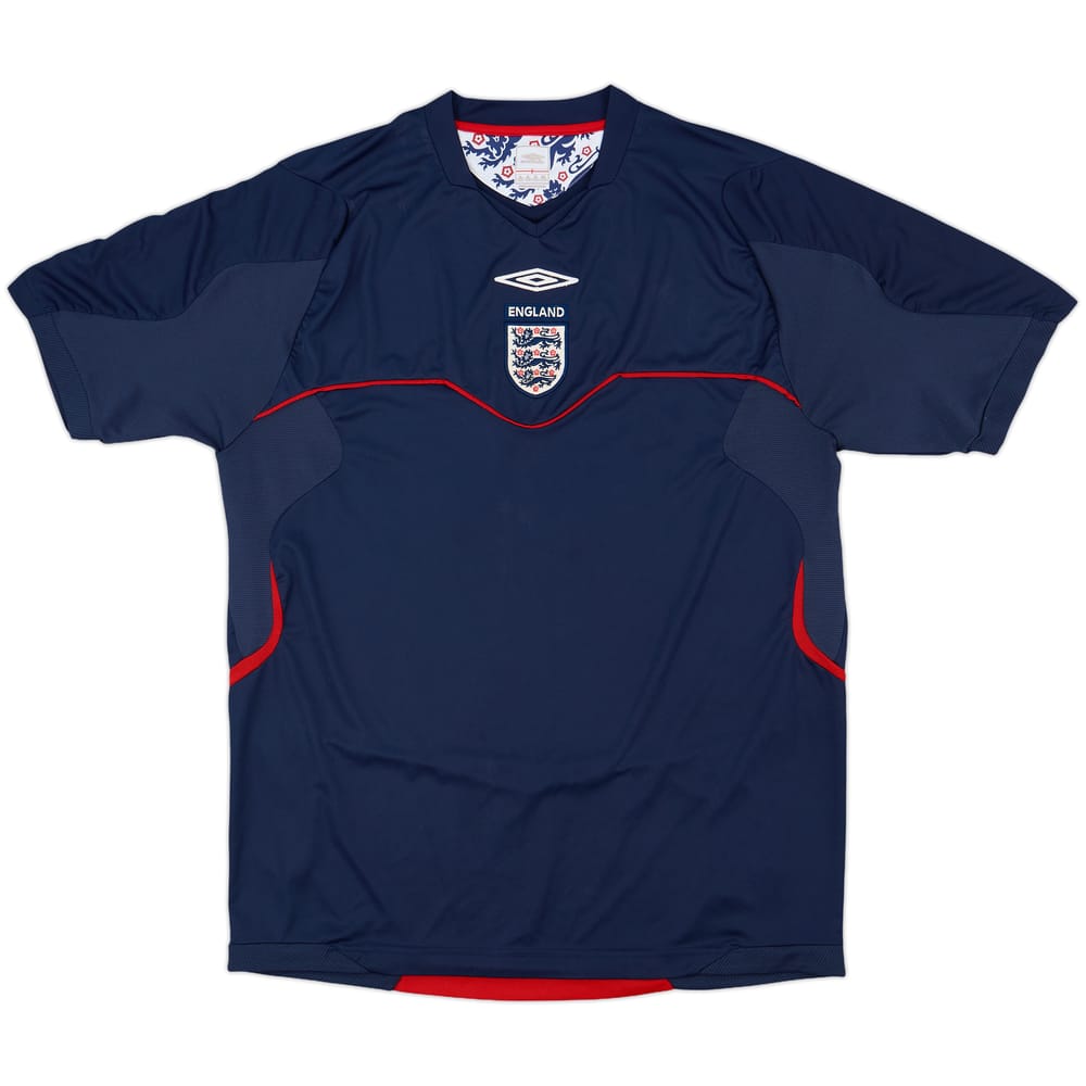 2004-06 England Umbro Training Shirt - 8/10 - (XL)