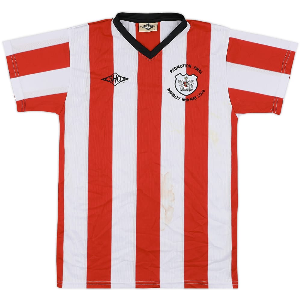 2007-08 Exeter City Promotion Final Commemorative Shirt - 4/10 - (S)