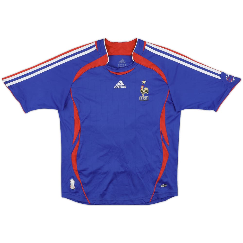 2006-07 France Home Shirt Gallas #5 - 7/10 - (M.Boys)