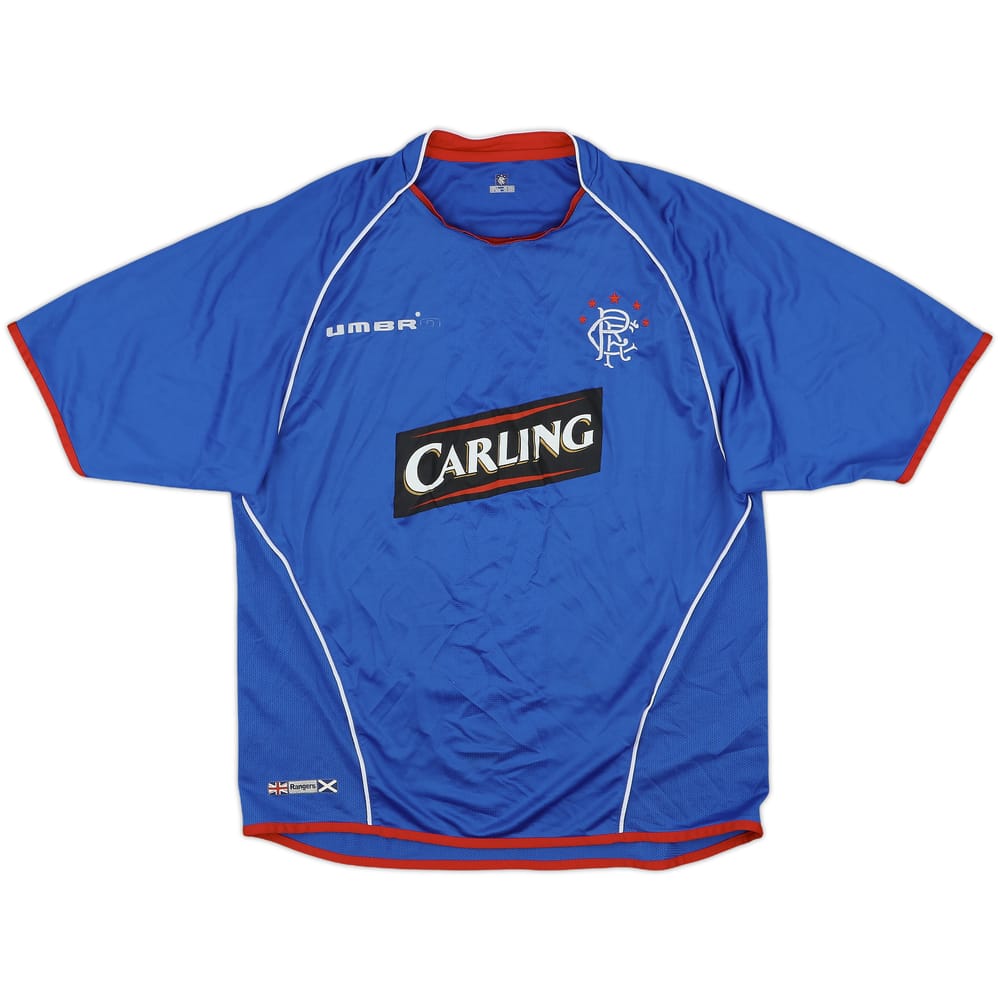 2005-06 Rangers Home Shirt - 4/10 - (L)