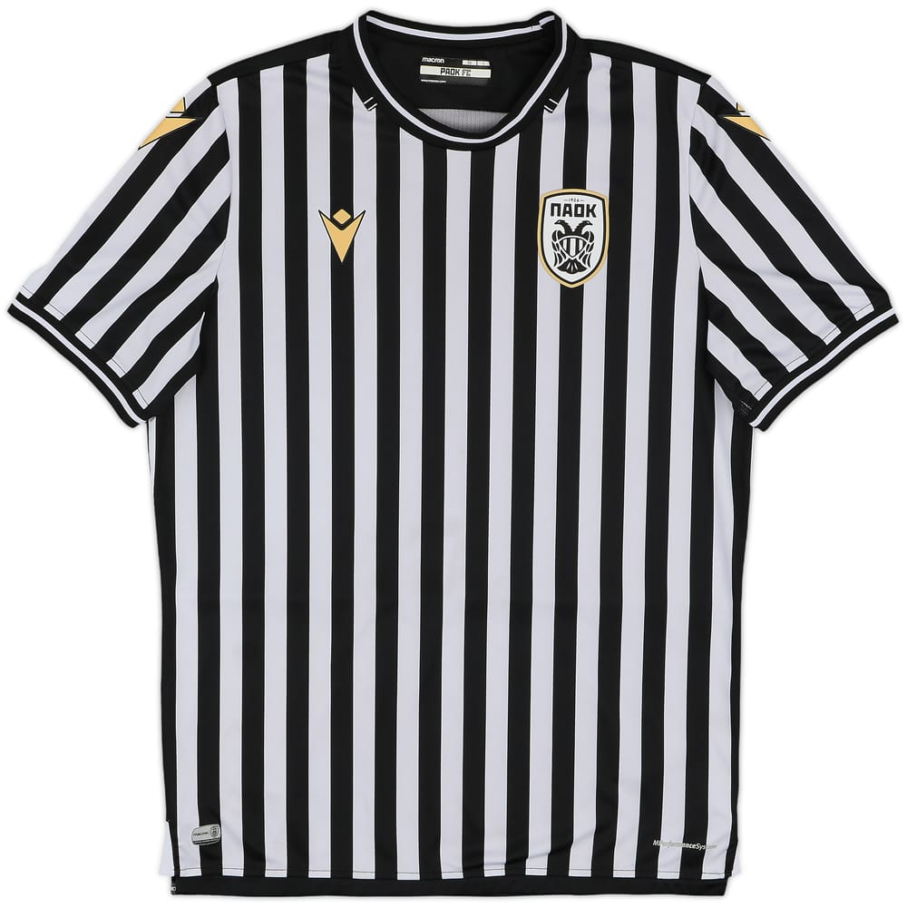 2020-21 PAOK Home Shirt - 6/10 - (L)